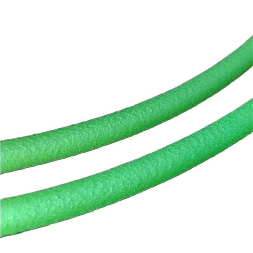 Zielony poliuretanowy przenośnik taśmowy 1/2/5M -, łatwy w użyciu, okrągły napęd rolkowy, 1000 x 1,5 mm, idealny do zastosowań przemysłowych, wysokowydajny pas uretanowy