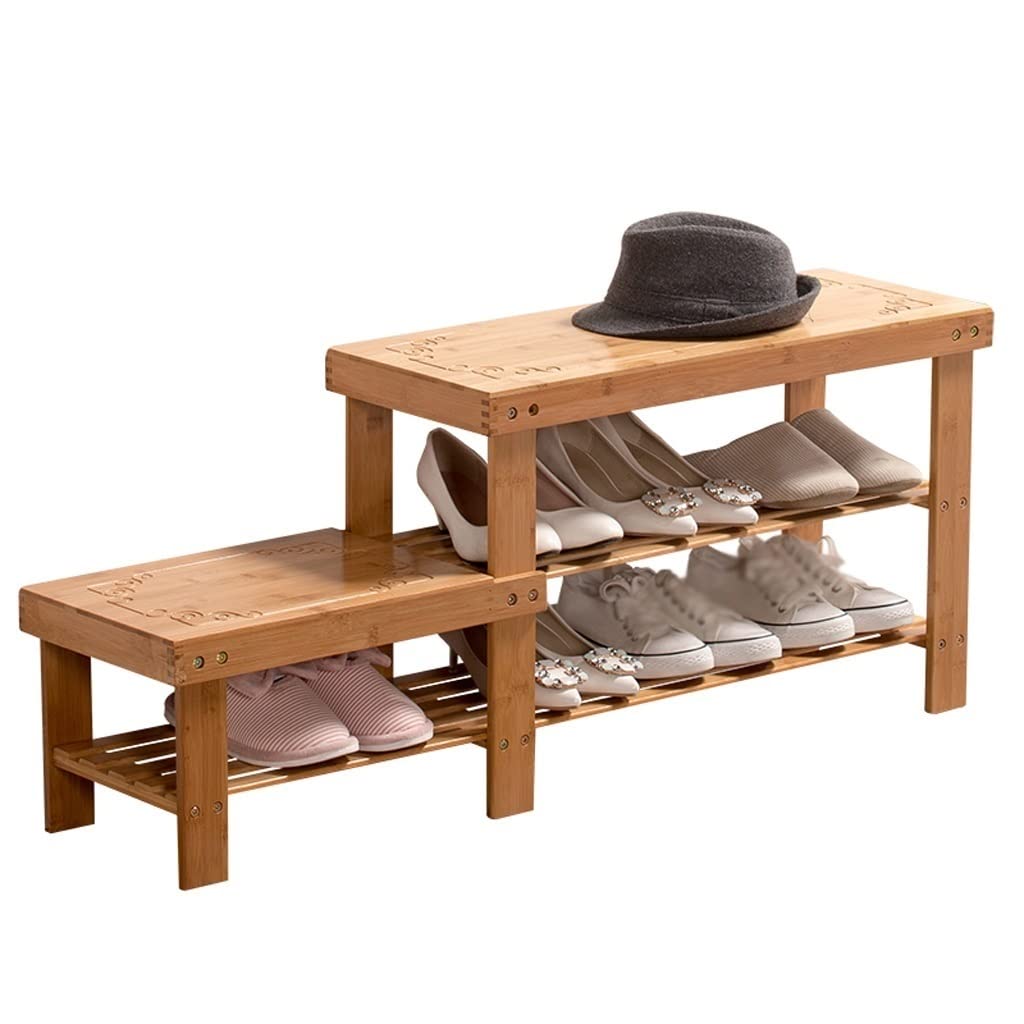 Banc à chaussures d'entrée pour ranger et s'asseoir facilement