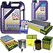 Produktbild Filter Set Inspektionspaket 6 Liter Liqui Moly Motoröl Leichtlauf High Tech 5W-40 MANN-FILTER Innenraumfilter Kraftstofffilter Luftfilter Ölfilter