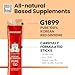 JungKwanJang Korean Red Ginseng Pure 100 - Panax Ginseng Powder Stick Supplements - Energy Boost & Immune Support - Vegan, Caffeine Free, Gluten Free & Non-GMO (Net Wt. 1.48 oz, 30 Sticks)