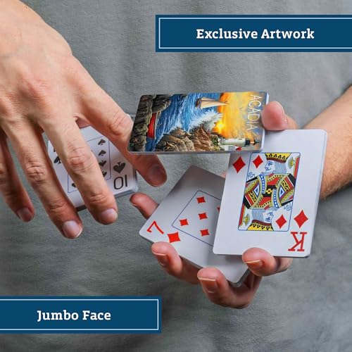 Naipes Póker Acadia Featherlight para Juegos y Viaje miniatura 2