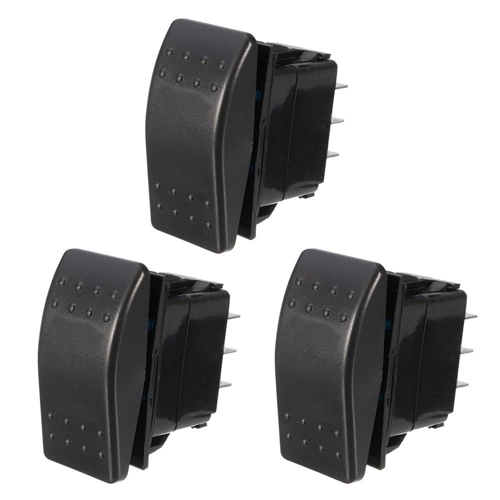 ETOPARS 3 X Momentary Heavy Duty Car Rocker Switch Dash Dashboard Dual ...