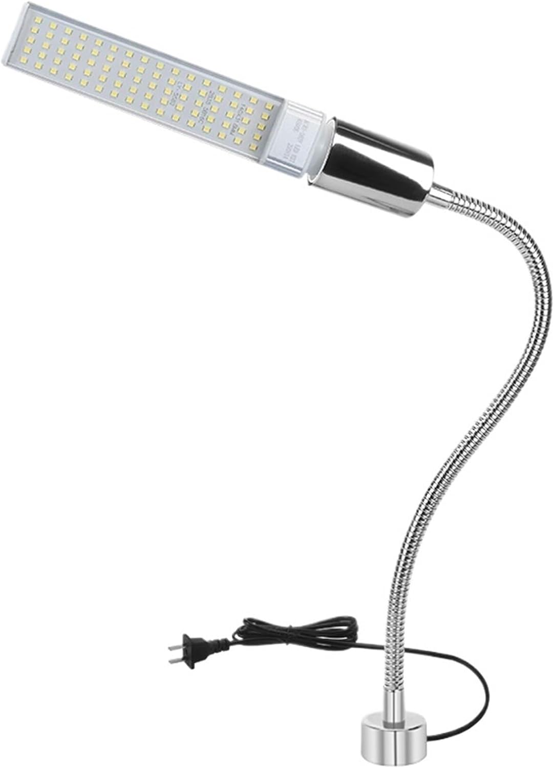 Led Gooseneck Maintenance Light Working Light for Computerized Numerical Control Machine Tool Workshop Lighting Industrial Equipment Machine Lamp 110-220V(Switch Magnet 20W)