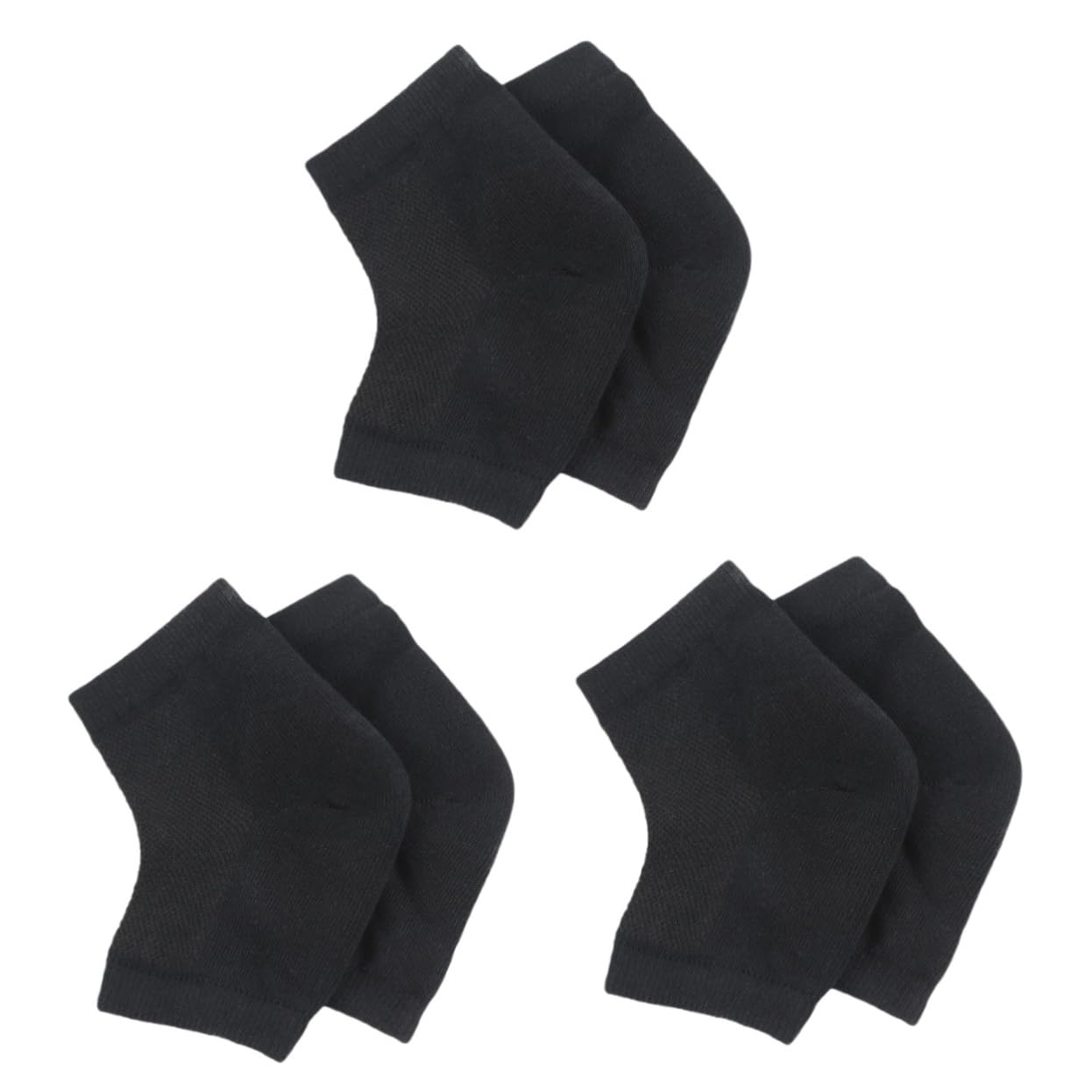 Mipcase 9pezzi Calze Gel Idrorepellenti Per Talloni Screpolati Confezione Da Design Aperto Traspiranti e Morbide Per Idratare e Proteggere La
