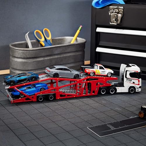 Hot Wheels Elite 64 Scania 770 S Trailer miniatura 2