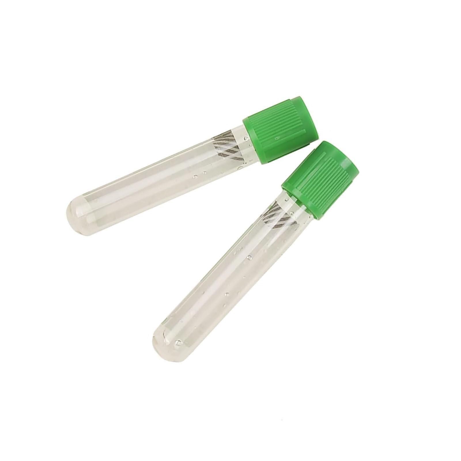 Plastikowe probówki próżniowe dla zwierząt domowych (heparyna sodowa), pobieranie krwi 0,5 ml/1 ml, 100 szt. na próbkę laboratoryjną, czas wirowania 3 min(0.5ML)