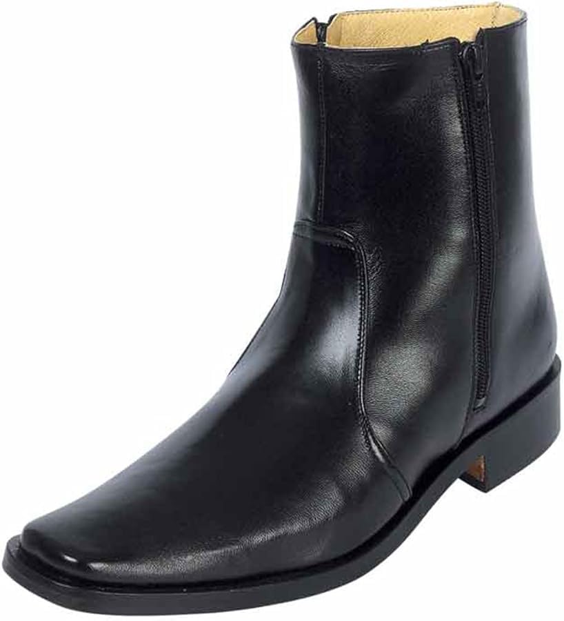 Mens Ankle boots, Botin Vaquero 10661 Casual o de vestir para Caballero pura Piel Besserro