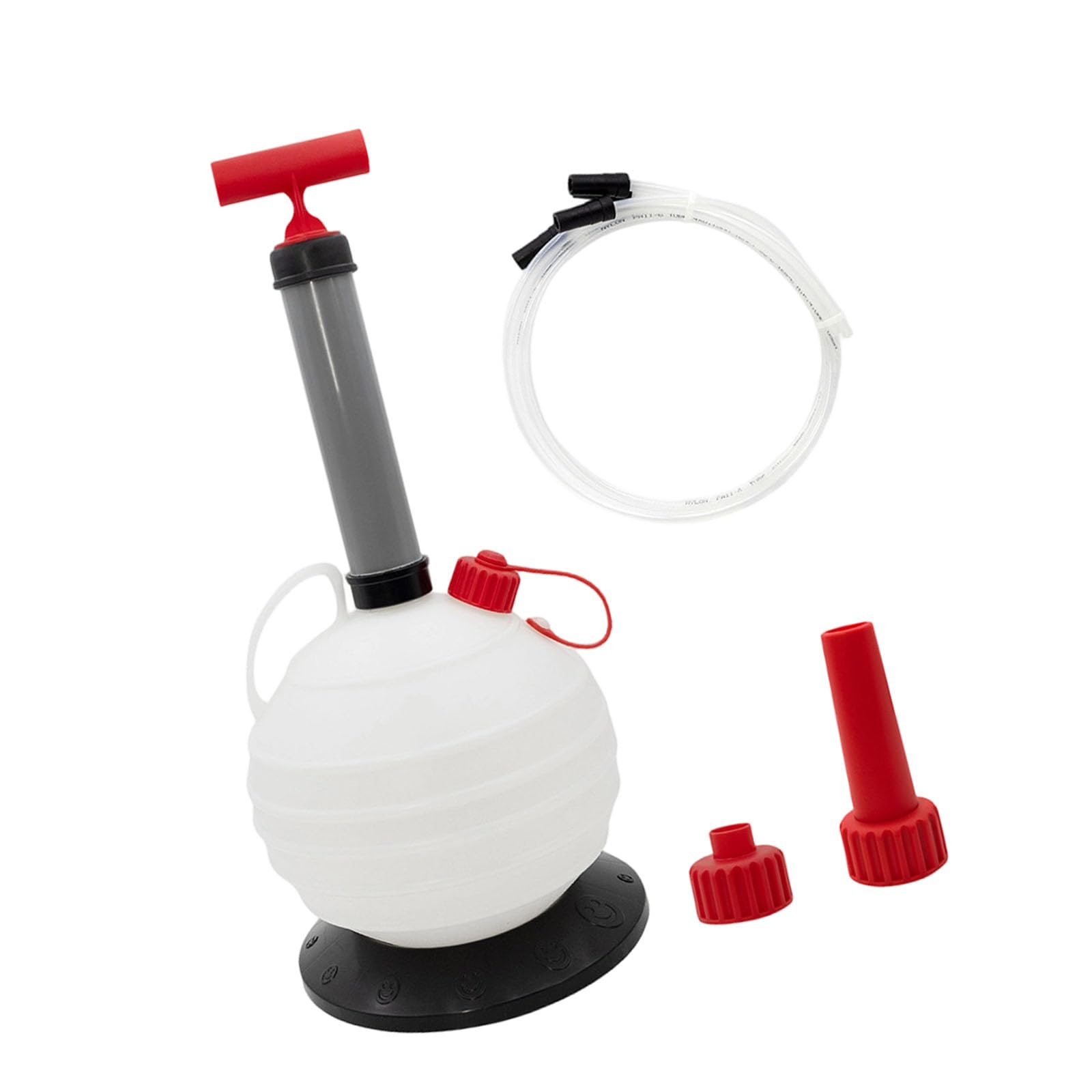 Aspirateur d'huile manuel puissant de 6 litres avec réservoir en polyéthylène haute densité visible, idéal pour l'entretien de la voiture, l'abstraction, le ventilateur manuel, Denial Lift