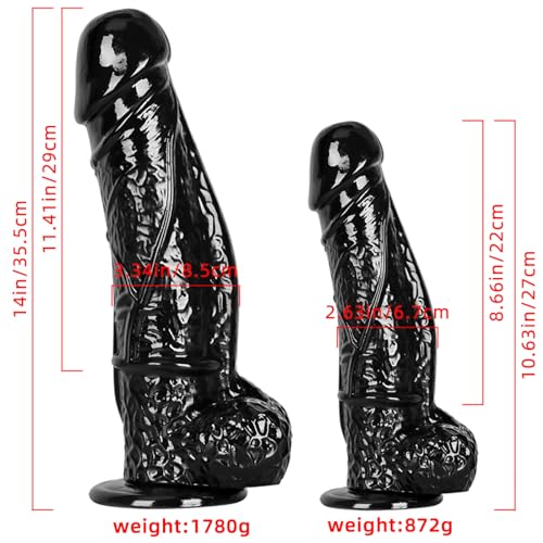 Pénis en silicone noir texturé de haute qualité avec ventouse de fixation stable - 4