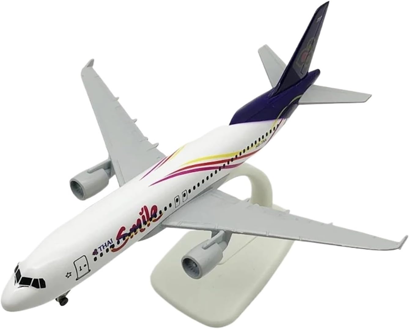 Miniature Scale 20cm for A320 with Landing Gear Alloy Airplane Model Toy Collection Decoration Ornaments Flying Toy Game Kits