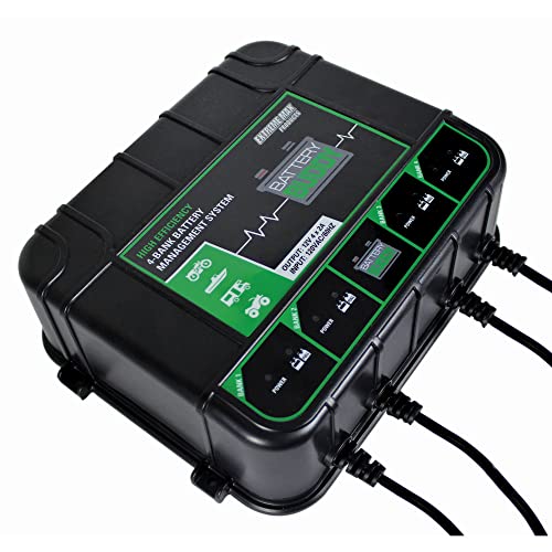 Extreme Max 1229.4023 Battery Buddy 4-Bank Battery Charger/Maintainer - Thumbnail 2