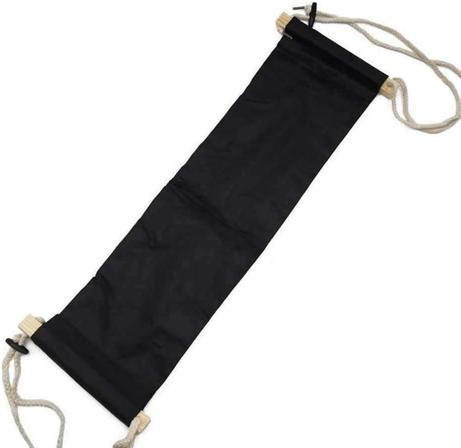 Foot Rest Foot Hammock Under Desk Leg Footrest Perfect for Home Office Black