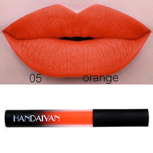 Liquid Lipstick Set Long-Lasting Matte Lip Stick Make Up Waterproof Velvet Batom Nude
