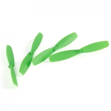 Moxic 4 Pieces 60mm Propellers Props for Small Racing Drone UAV Quadcopter Green