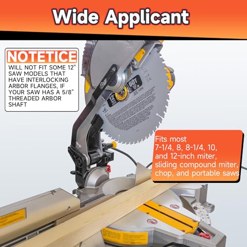 image for Cnosky Miter Saw Laser Guide, Upgraded Miter Saw Laser Attachment for 