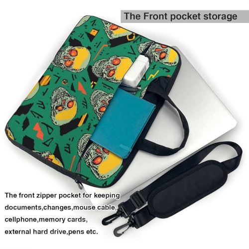 Bolso para laptop 15.6 pulgadas con diseño Cool Skulls miniatura 6