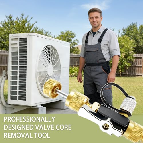 Herramienta para extracción de núcleo de válvula HVAC miniatura 6