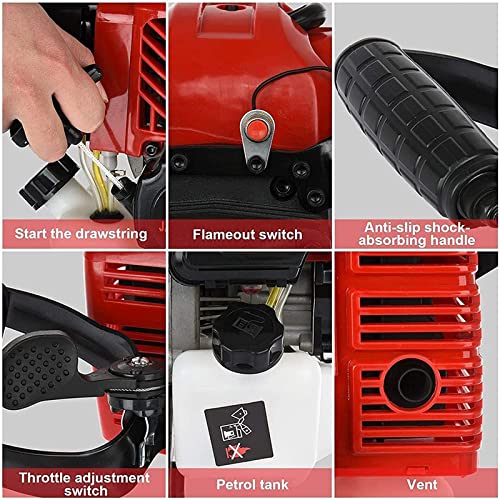 52CC Handzugstart-Abbruch-Hamme 2-Takt-Gas-Abbruchhammer für Beton, Ziegel, Steine, Bauarbeiten und mehr – Bild 6