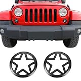RT-TCZ Front Turn Signal Light Cover Guard Aluminum Star Front Lamp Cover Blinker Insert Guard Cover