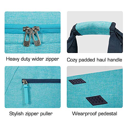 Rotot Sport Duffel Bag, Gym Bag with Waterproof Shoe Pouch, Weekend Travel Bag with a Water-resistant Insulated Pocket (33L) (Teal)