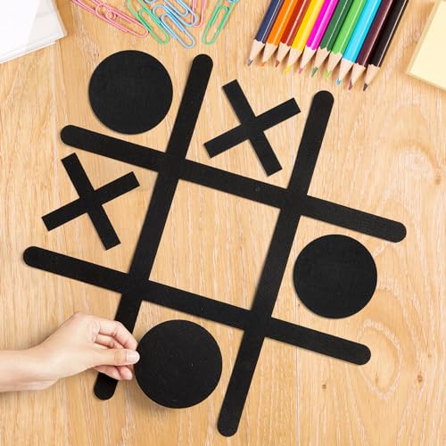 Juego Gigante Tic Tac Toe - Decoración de Pared en Fieltro miniatura 6