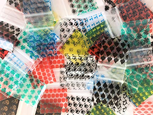 Apple Brand Bags 1515 Original Apple Brand Zip Top Baggies Mix 26 Designs 104 bags 1.5 x 1.5