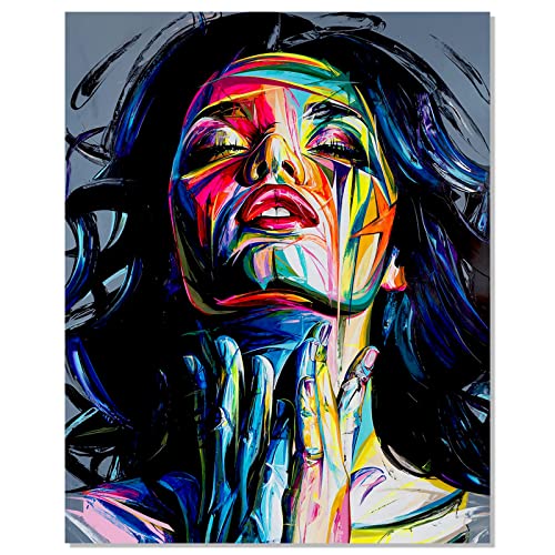 Bougimal Pintar por Numeros Adultos, DIY Pintura por números Mujer sin Marco de 40 X 50 cm Cover