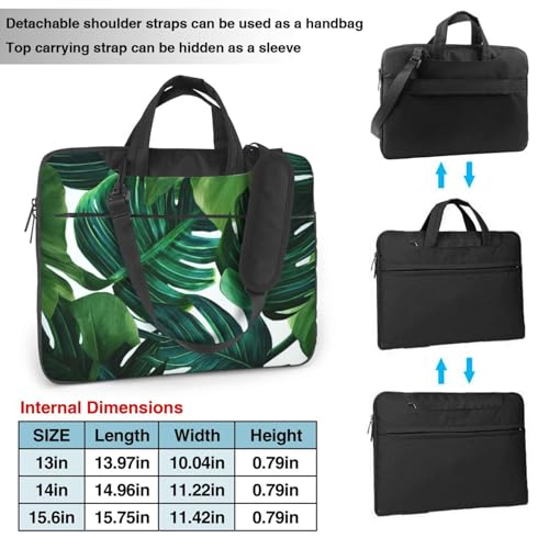 Maletín bandolera para laptop unisex 14 pulgadas miniatura 2
