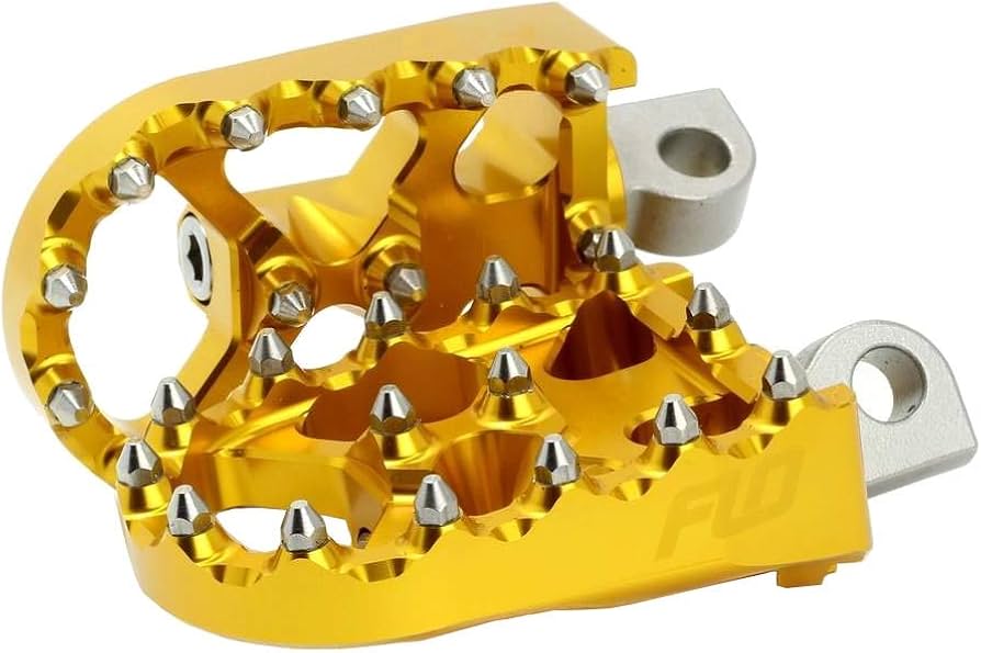 FLO Motorsports MXスタイルフットペグ Flo Motorsports + Best 