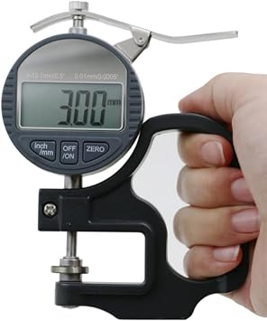 Dijital Mikrometre 0-12.7mm 0.01mm Renkli