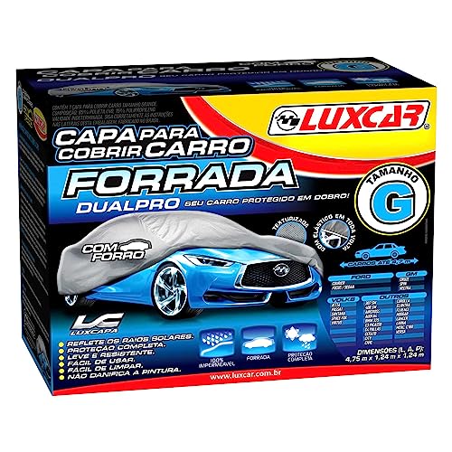 Capa P/ Cobrir Carro Dualpro C/ Forro - G Luxcar Grande