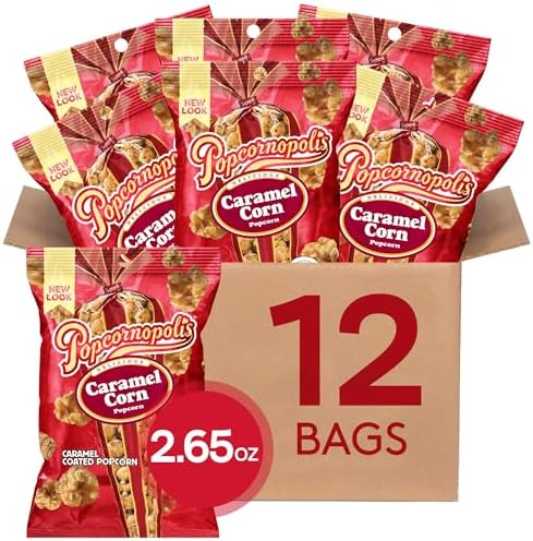 Popcornopolis Caramel 12 ct, 2.65 oz