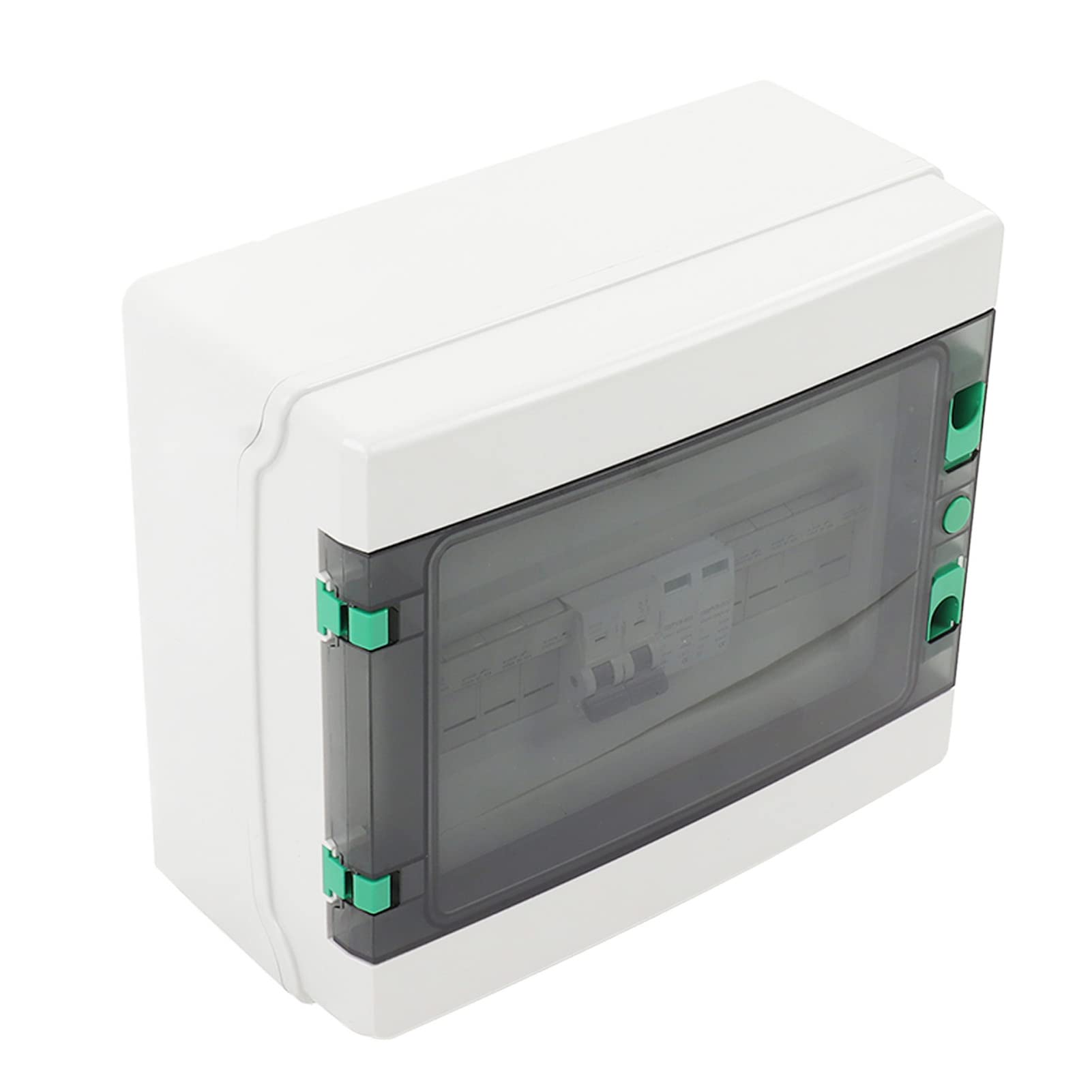 Oumefar Scatola Combinatrice Fotovoltaica Impermeabile IP65 con Fusibile CC e Interruttore per Sistemi di Energia Solare Materiale PVC Configurazione 4 in 1 Uscita
