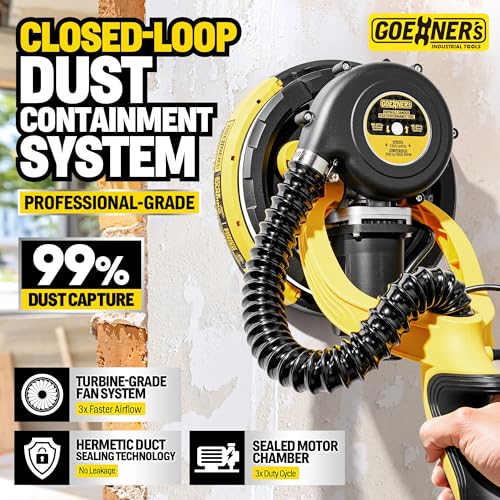 Electric Drywall Sander with Vacuum