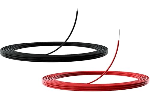 Miniatura 7 de BINNEKER Cable eléctrico sólido de PVC 1007 de calibre 26, color rojo de 100 pies y negro, 100 pies, 26 AWG 1007 Engánchate Alambre de cobre estañado