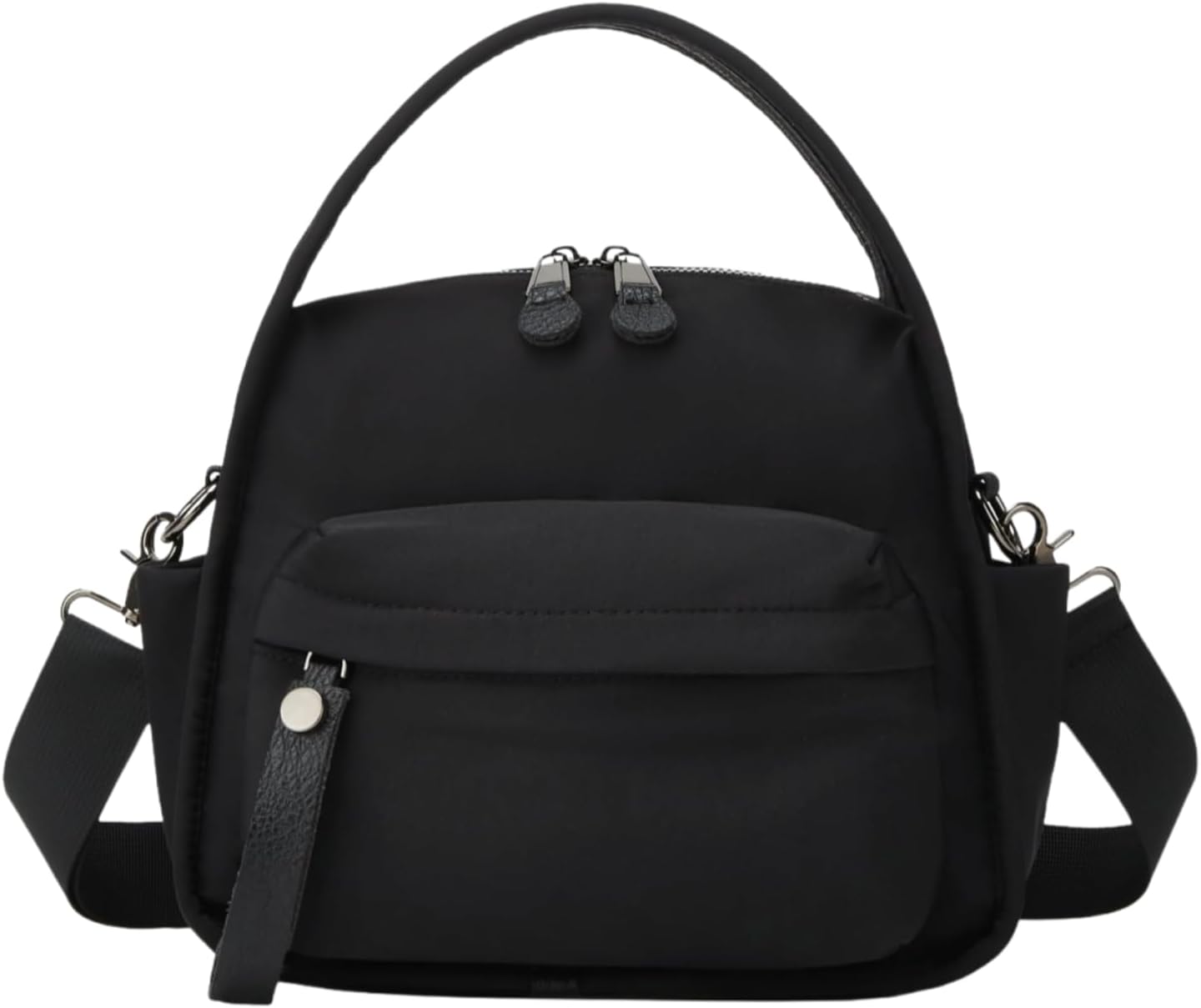 Outdoor Shoulders Bags for Women 2025 Casual Nylon Shoulder Bag Lightweight Large Capacity Crossbody Bag Solid Zipper Handbag