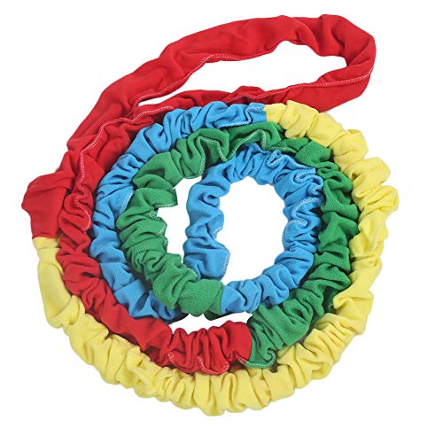 Bnineteenteam Colorful Team Puzzle Game Pull Rope, Sensory Training Sports Rope for Outside Lawn Games