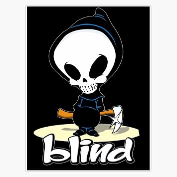 Blind Skateboards s Gift for Fans, for Men and Women Sticker Decal Laptop Car Window Vinyl 5"