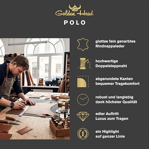 Sécurisez vos papiers avec l'étui carte d'identité Golden Head Polo - 4