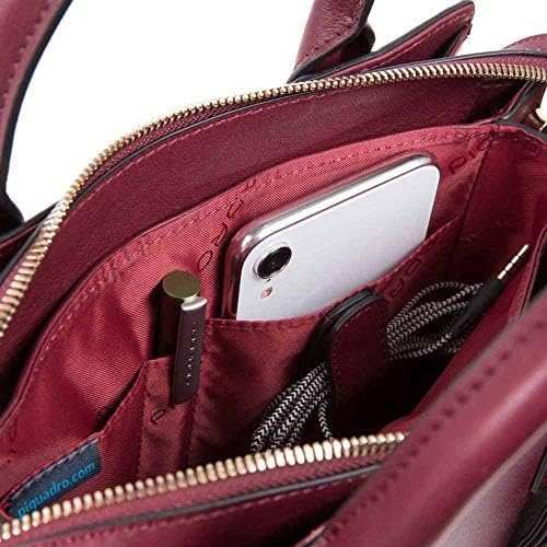 Piquadro Borsa a Mano, Donna, Piccola, della Collezione Gea, Colore:  Bordeaux, CA5128W102 : Amazon.it: Scarpe e borse