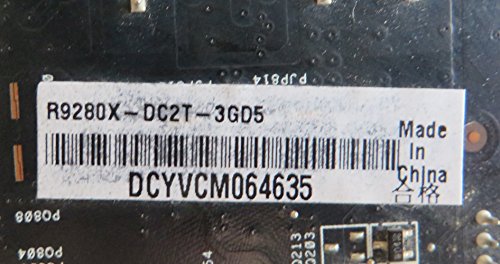 Asus Amd Radeon R9 280X 3Gb Gddr5 2Dvi/4Displayport Pci-Express Video Card (R9280X-Dc2T-3Gd5-V2) #TOP6