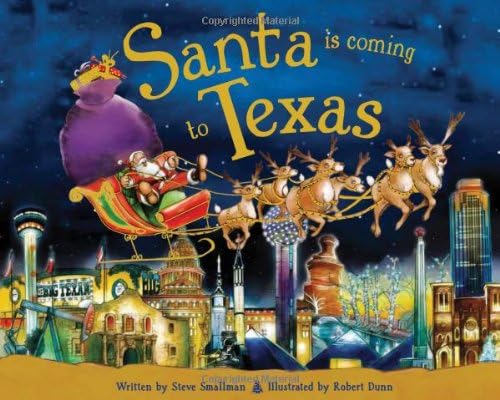 Santa Is Coming to Texas Hardcover – October 1, 2012