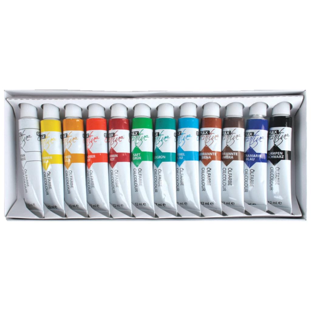 2051358-12 Tubes De Peinture À Huile À 12 ML