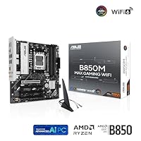 ASUS B850M MAX Gaming Mainboard Sockel AMD AM5 – Ansicht 2