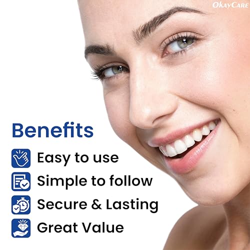 Zinc Oxide Eugenol Dental Cement Kit – Instant Tooth Repair, Cap, Crown & Bridge Filling | Ultra Strong & Pulp-Soothing Formula | Long Lasting - Easy Mix-and-Use Dental Adhesive for DIY, Home & Clinic - Thumbnail 3