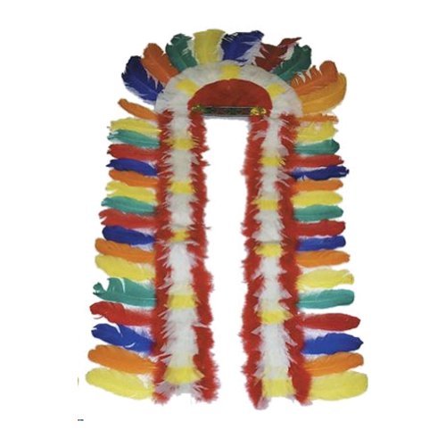 Big Chief Native American Indian Feather Headdress