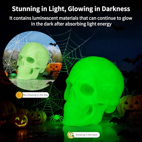 Image of IEMAI Glow in The Dark PETG Filament 1.75mm Bundle 2KG, Green+Blue Luminous 3D Printer Filament Long-Lasting Glowing & High-Brightness, Accuracy + /-0.02mm