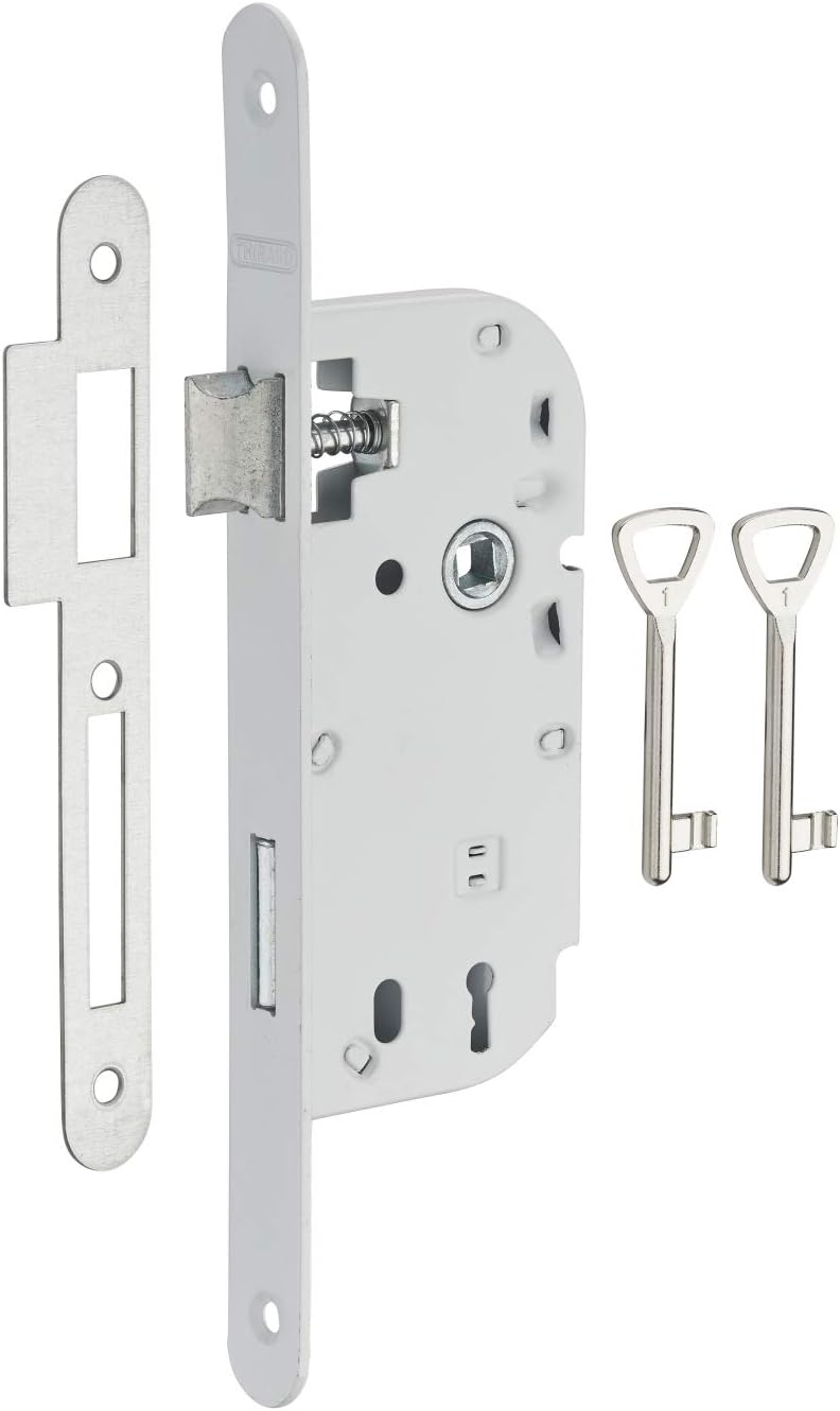 Kamerdeur loop insteek magneet slot messing PVD
