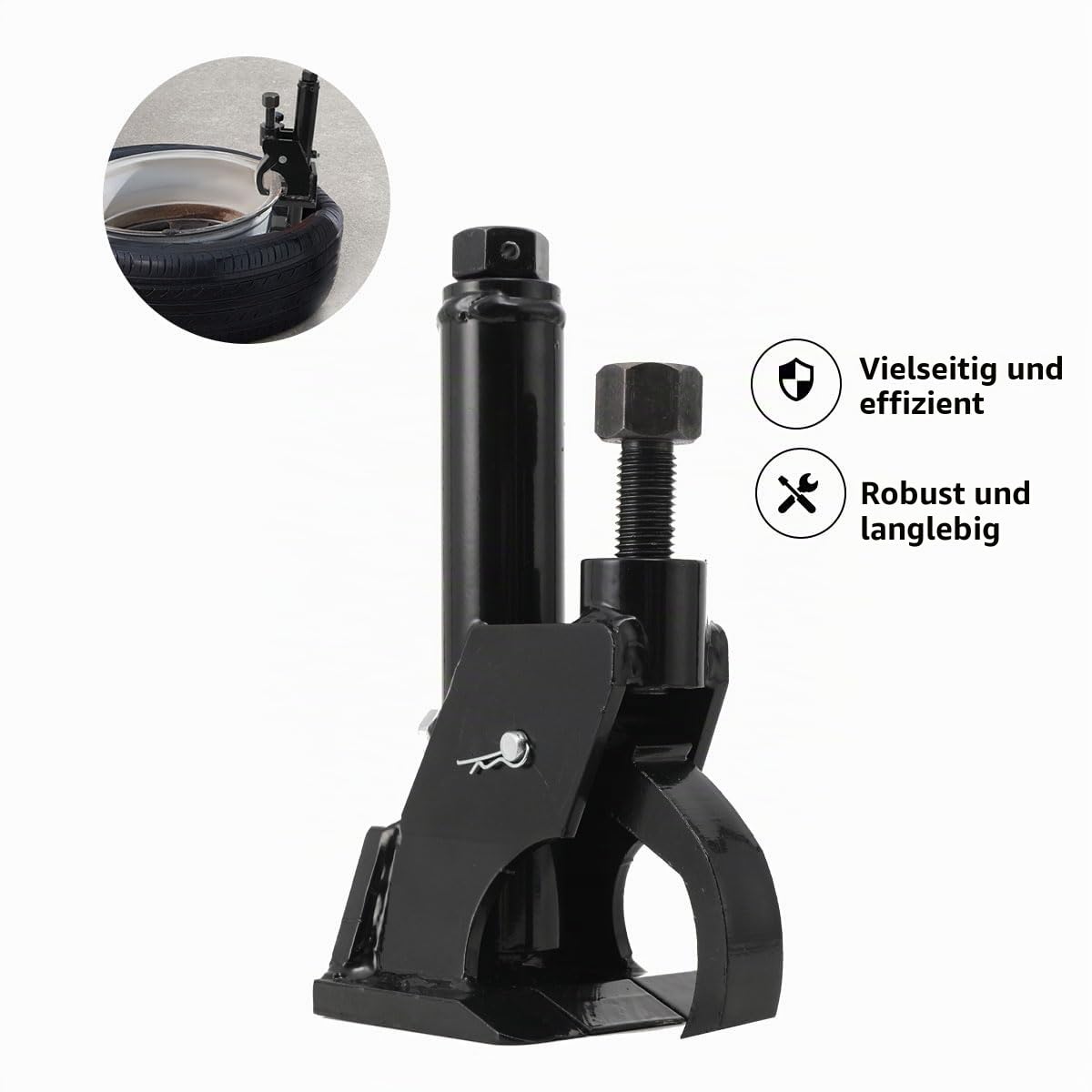 Manueller Reifenwulstbrecher Reifenmontiergerät | 96,5–106,7 cm Reifenmontage Werkzeug Montiereisen Reifenheber für Auto, ATV, Traktor, LKW Raddemontage Reparatur