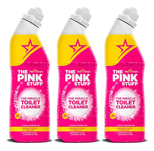 Stardrops - The Pink Stuff - The Miracle Toilet Cleaner 3-Pack Bundle (3 Toilet Cleaner)